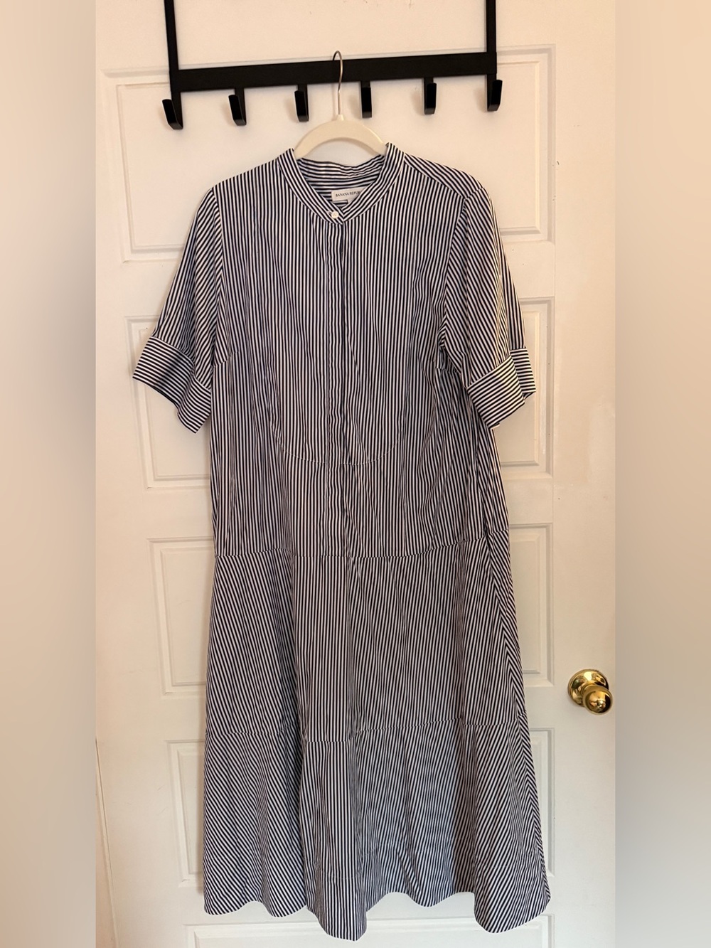 Banana Republic Cotton Striped Dress